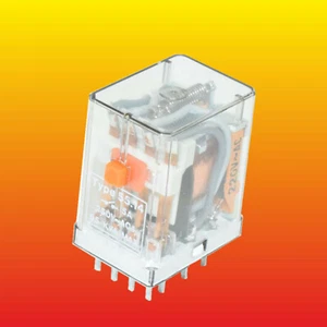 FINDER 55.14 GENERAL PURPOSE RELAY 4PCO 5A/250VAC 0.5KVA COIL 220VAC PCB MOUNT - Picture 1 of 4