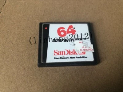 64MB SanDisk CompactFlash CF Memory Card   64MB SDCFB - Image 1 of 2
