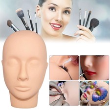 TESTA DI MANICHINO, MORBIDO VINILE TESTA STUDIO COSMETOLOGIA, PER TRUCCO PRATICA