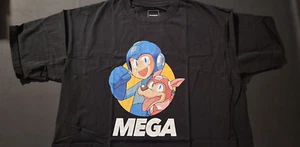 DUMBGOOD MEGAMAN MEGA MAN SHIRT XL SCHWARZ CAPCOM SUPER SMASH PLAYSTATION 90ER SPIEL - Bild 1 von 6