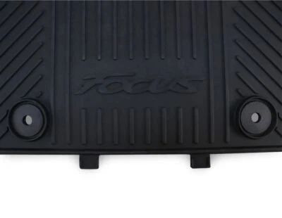 Genuine Ford Focus Mk3 Front Contour Rubber Car Floor Mats Set 2015-2019 1914008 - Image 1 of 4