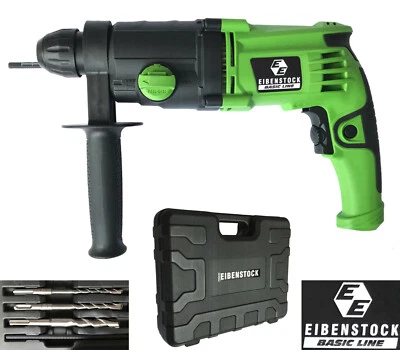 Eibenstock Bohrhammer EBH 650 SDS mit Zusatzgriff, Tiefenanschlag und Bohrerset  - Bild 1 von 4