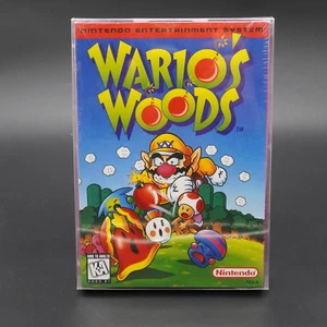 Nintendo NES Wario's Woods Brand New Factory Sealed NICE!! - Picture 1 of 11