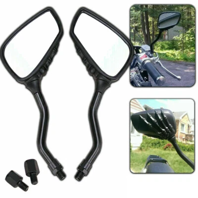 Espejos retrovisores Skull para Kawasaki Vulcan 800 500 900 1500 1600 1700 Foto 1 de 4