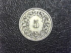 1919 SWITZERLAND 5 RAPPEN COIN