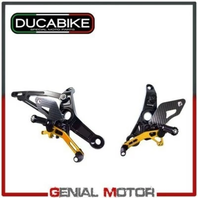 Plataformas Ajuste Bk-Gold PRM1201DE Ducabike Ducati Monster 1200 S 2014 > 2019 Foto 1 de 2