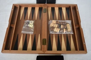 Backgammon Holz Reisespiel MAGNETISCH Mod Makra Philos 1114 Angebot - Bild 1 von 4