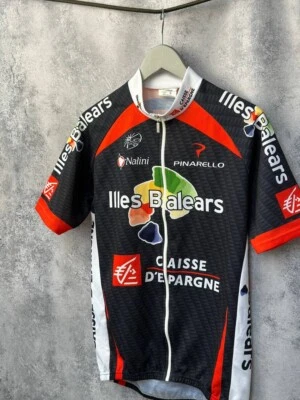 Nalini Illes Balears Short Sleeve 1/4 Zip Cycling Jersey Shirt Men's 5 Italy - Image 1 of 4