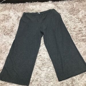 Lafayette 148 Womens Amity Wool Cashmere Pants Charcoal Melange Plus 3X New