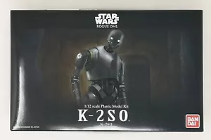 BANDAI STAR WARS ROGUE ONE 1:12 K-2SO PLASTIC MODEL KIT - Picture 1 of 5