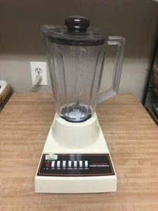 VINTAGE HAMILTON BEACH 14 SPEED BLENDER MODEL 610-3 WORKS PERFECT Plastic 44oz - Picture 1 of 1