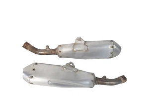 Coppia Terminali di Scarico Marmitta HONDA CRF 450 R CRF450R 2017 - 2018 - Foto 1 di 19