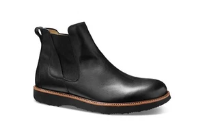 Samuel Hubbard Men's "24-Seven 2.0" Chelsea Boot Black Leather - Picture 1 of 7