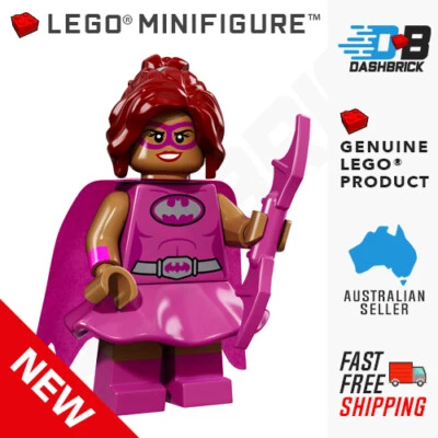 Genuine LEGO Minifigures - Pink Power Batgirl - Batman Movie Series - NEW - Image 1 of 4
