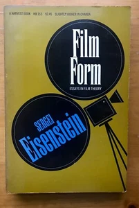 Film Form Essays In Film Theory  Sergei Eisenstein 1949 Translated By Jay Leyda  - Picture 1 of 3