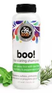 So Cozy Kids Boo! Läuse Scaring Shampoo 10,5 Fl. oz. Neu Versiegelt - Bild 1 von 3