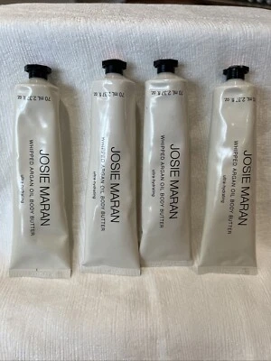 Josie Maran 4 Tube Set Whipped Argon Oil  Body Butter 2.37oz/tube - Image 1 of 3