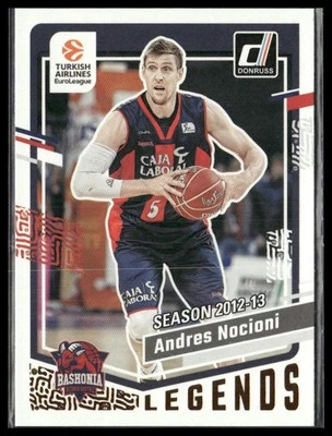 2023-24 Donruss Turkish Airlines EuroLeague #179 Andres Nocioni - Image 1 of 2