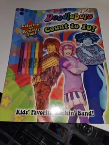 Doodlebops Coloring And Activity Book New - Out Of Print - Picture 1 of 6