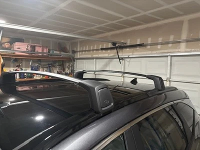 NUEVO OEM Hyundai Tucson 2022-2026 2 piezas Kit de barra transversal de techo Santa Cruz Foto 1 de 4