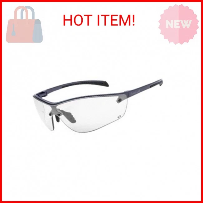 Bolle Safety 40237, Silio+ Gafas de Seguridad PLATINO, Marco Gunmetal Oscuro, Transparente  Foto 1 de 1