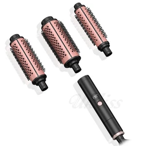 Thermal Brush Set 3 in 1 Curling Wand Interchangeable Curling Brush - Picture 1 of 8