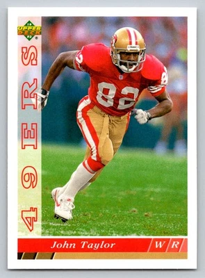 1993 Upper Deck #258 John Taylor - Image 1 of 2