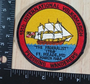15th International Volksmarch Pershing Wanderers March 1988 The Federalist - Bild 1 von 2