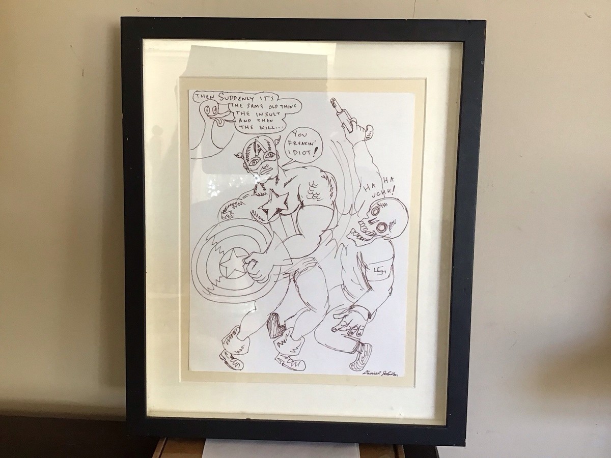 Daniel Johnston ドローイング 80's 初期作品 直筆オリジナル Daniel Johnston ドローイング 80's 初期作品 直筆オリジナル