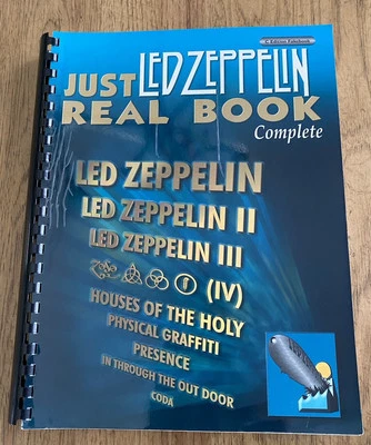 Led Zeppelin 真书 完整螺旋乐谱 假书 C 版 - GUC — 第 1/4 张图片