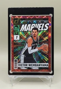 Victor Wembanyama Net Marvels Red Diamond /75🔥 Panini Donruss 24/25🏀 - Bild 1 von 1