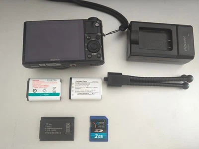 Sony RX100 M1 20.2 MP 3.6x Zoom Digital Camera with Battery & Charger tripod  📷 - Image 1 of 4