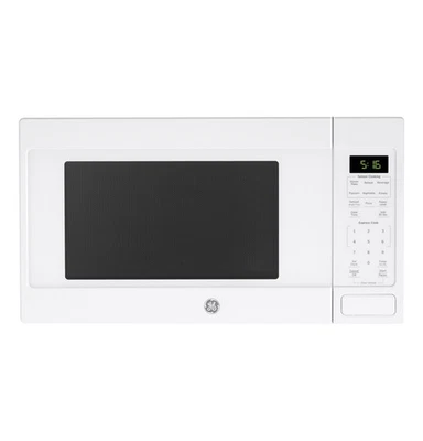 GE 1,6 Cu. Horno microondas encimera Ft. | Blanco | GCST16S1WWW Foto 1 de 4