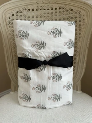 Pottery Barn подростковый цветок простыни комплект размер полный подержанный читать - Изображение 1 из 4