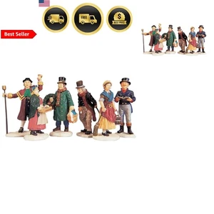 Juego de 6 estatuillas Village People para niños decoración del hogar de Navidad coleccionables - Imagen 1 de 3