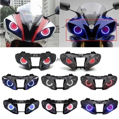 Conjunto de faros Angel Devil Eyes proyector HID para Yamaha YZF R6 2006-2007 Foto 1 de 4