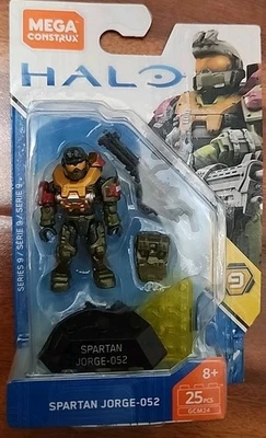 UNOPENED Mega Construx Halo Heroes Series 9 Spartan Jorge-052 GCM24 - NEW - Image 1 of 2