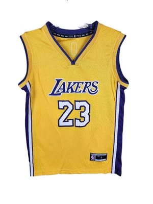 Camiseta para niños de los Lakers talla juvenil grande con licencia oficial NBA LeBron James #23 Foto 1 de 4