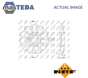 49846 FAN WHEEL ENGINE COOLING NRF FOR IVECO DAILY III,DAILY IV 2.3L,2.8L,3L - Picture 1 of 6