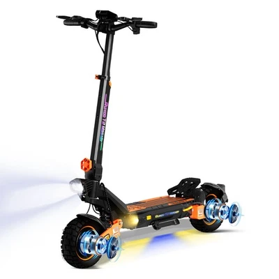 Ruitoo 3200W Dual Motor Electric Scooter 20.8AH 35 MPH Double Shock Absorption