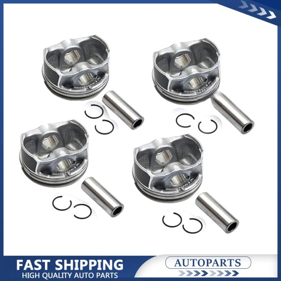 4x Pistons Rings Φ82.51mm 21mm For Audi S3 Volkswagen Golf R Seat 2.0 06D107066L - Image 1 of 4