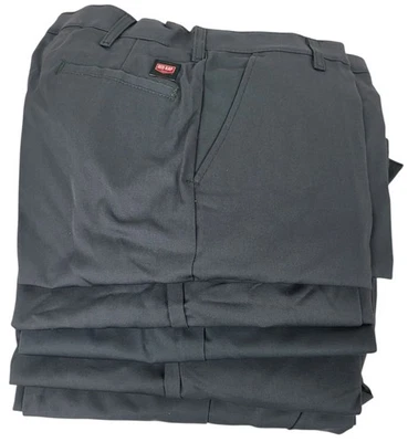 (5 PARES) DURA-KAP Hombres Sin Dobladillo 50/36 Verde Industrial Pantalones de Trabajo con Bolsillos Foto 1 de 4