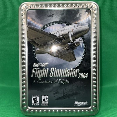 Microsoft Flight Simulator 2004: A Century of Flight Tin Box PC Complete - Image 1 of 4