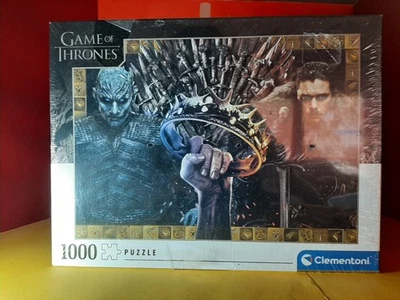 Vend puzzle de 1000 pièces marque Clementoni "Game of thrones" - Photo 1/2