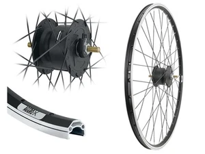 28 Zoll Aluminium Vorderrad Hohlkammer Nabendynamo 19-622 Felgenbremse 6V 3 Watt - Bild 1 von 1
