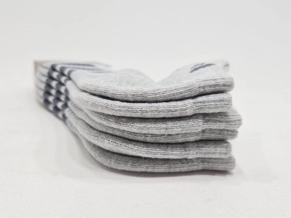 Adidas Мужские Cuchioned низкого покроя носки 3 пары размер 6-12 новый с Ярлыками - Изображение 1 из 1