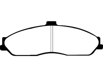 For 2005-2006 Pontiac GTO Brake Pad Set Front EBC 76252RFZP - Image 1 of 4