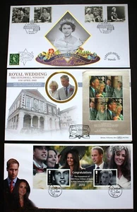 Boda real 2005, QE II 2012 aniversario de diamantes y compromiso cubiertas Buck & Benham - Imagen 1 de 7