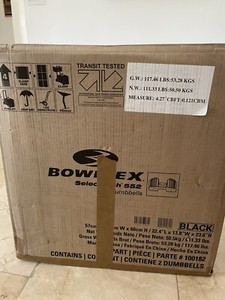 Bowflex SelectTech 552 Adjustable Dumbbell Set