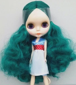 Takara 12" Neo Blythe  Curly Green  Hair Nude Doll from Factory TBO177 - Picture 1 of 3